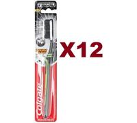 12 PZ COLGATE SPAZZOLINO DOPPIA AZIONE CON CARBONE MEDIUM SPAZZOLINI