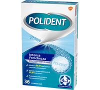 12 PZ COMPRESSE POLIDENT INTENSA FRESCHEZZA PER PROTESI DA 36