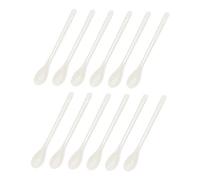 12 Pz Cucchiaino Da Caffè in Ceramica Cucchiaio Di Ceramica Cucchiaio Di Zucchero Cucchiai Per Mescolare in Ceramica Cucchiaio Di Cioccolato Fai Da Te Zuppa Cocktail Tazza Bianca