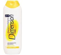 12 pz DIMENSION SHAMPOO E BALSAMO 2 in 1 CAPELLI LISCI 250 ml