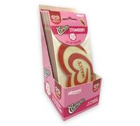 12 Pz Display Bx Muri 3D Fragola Cornetto Cuore D'Amore Profumatore Per Auto