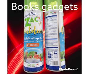 12 pz Doctor Zac Spray OUTDOOR Insetticida Mosche e Zanzare Protetti all'aperto