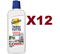 6 PZ EMULSIO TERGITUTTO SGRASSATORE IGIENIZZANTE SENZA RISCIACQUO 375ML