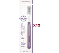 12 PZ EXPERIENCE SPAZZOLINO DENTI SENSIBILI CON SETOLE MICROFINI MORBIDE PIAVE