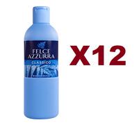 12 PZ FELCE AZZURRA BAGNODOCCIA CLASSICO 650ML BAGNO DOCCIA