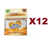 12 PZ FELCE MON AMOUR PROFUMATORE PER ARMADI E CASSETTI ASCIUGATRICE ORO E ARGAN