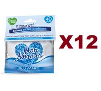 12 PZ FELCE MON AMOUR PROFUMATORE PER ARMADI E CASSETTI E ASCIUGATRICE BLU MARE