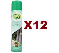 12 PZ FRESH AROMA DEODORANTE AMBIENTE MUSCHIO BIANCO SPRAY 300ML