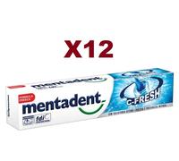 12 PZ MENTADENT C-FRESH 75ML DENTIFRICIO PULIZIA E FRESCHEZZA INTENSA