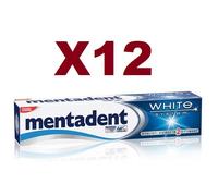 6 PZ MENTADENT WHITE SYSTEM CRYSTAL GEL 75ML DENTIFRICIO