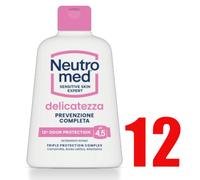 12 PZ NEUTROMED DETERGENTE INTIMO DONNA DELICATEZZA PREVENZIONE COMPLETA Ph 4,5