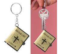 12 pz Portachiavi Bibbia Mini Bibbie Miniatura Vera Bibbia Portachiavi Mini