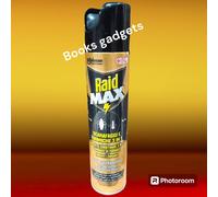 12 pz Raid Max Spray Scarafaggi Formiche 3 in 1 Insetticida Azione Ultrarapida