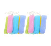 12 pz Sacchetto di Sapone Sapone Schiumogeno Rete Doccia Sapone Schiumogeno