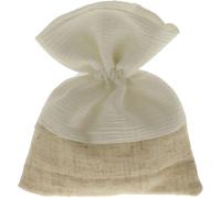 12 pz sacchetto elsa bag bicolore 9x11 cm bomboniera portaconfetti