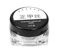 12 Pz/scatola Correttore per Unghie Incarnite, Raddrizzatore per Unghie Incarnite, Strumento per la Correzione delle Unghie Incarnite 6 Dimensioni Fissatore per Filo Incarnito Cura delle Unghie