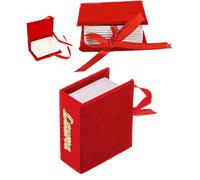 12 pz scatolina libro laurea in velluto con scritta laurea 7x6x3,2 cm bomboniera