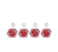 12 PZ Segnaposto legno LAUREA con scritta 8x3.5x6 cm BOMBONIERA 1G1P