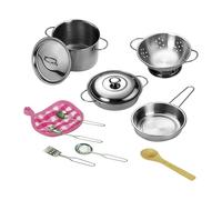 12 Pz/set Cucina Pretend Gioca Pentole per I Bambini Più Piccoli Giocattoli