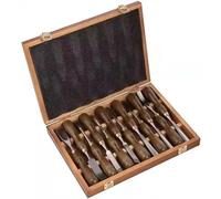 12 pz/set Lavorazione Del Legno Coltello da Intaglio Intagliare Taglierina Strumento Professionale Scultoreo Scalpello for Legno Carpenteria FAI DA TE Strumento di Tornitura di Precisione