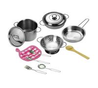 12 Pz/set Pretend Gioca Da Tavola Giocattoli Pentole Set Delle Ragazze Dei