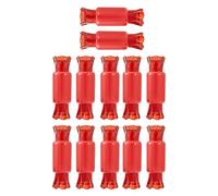 12 Pz/set Tubi Vuoti Lucidalabbra 8ml Contenitori Lucidalabbra Contenitori Ricaricabili Cosmetici Bottiglie Campione Candy Forma Rossetto Tubi