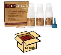 12 pz Sistema la decolorazione dei capelii tinte "Decolor Time " (3 pz.x110 ml)