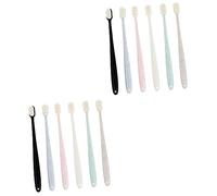 12 Pz Spazzolino Bastoncini Di Per Bambini Spazzola Per La Pulizia Della Protesi Spazzolini Con Micro Setole Spazzolini Da Denti Pp Stuzzicadenti Monouso Anziano