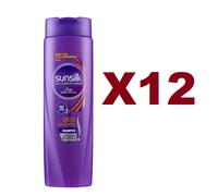 12 PZ SUNSILK SHAMPOO LISCIO Perfetto 250ML PER CAPELLI LISCI ANTI CRESPO