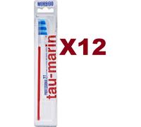 12 PZ TAU-MARIN 27MM SPAZZOLINO MORBIDO PROTEZIONE ANTIBATTERICA