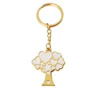 12 PZ ZAMA Portachiavi ALBERO DELLA VITA ORO 4 cm BOMBONIERA 1FN4