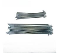 12 raggi in acciaio inox per bicicletta con nippli - raggi 14G per ruote da 26/27,5/29 pollici - per kit di riparazione ruote MTB e bici da strada (12 pezzi 295 mm)