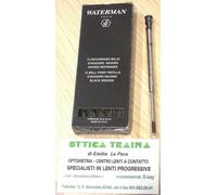 12 REFIL WATERMAN STANDARD MAXIMA NERO INK ENCRE TINTA