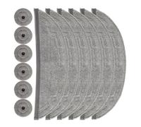 12 Ricariche For Mocio, Compatibili Con Roborock, S8 Maxv Ultra / S8 Max Ultra, Panno For Robot Aspirapolvere, Panno For Mocio, Facile Da Pulire