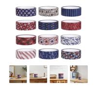 12 Rolls Decorativo Nastro Adesivo Nastri Washi Del Diario