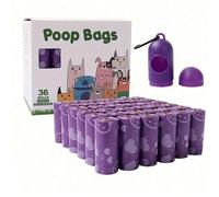12 rotoli/180 pezzi Sacchetti per rifiuti animali domestici, 10 rotoli/150 pezzi Sacchetti per escrementi di cani spessi per uso esterno, Sacchetti per lettiera di gatti e cani resistenti e a prova di