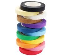 12 Rotoli Nastro Adesivo Colorato,10mmx13m Nastro Adesivo Carta Colorato,Nastro per Mascheratura,Nastro Adesivo da Pittore,Nastri Washi Scrivibile,Nastro di Carta per Pittura per Drafting,Artigianato