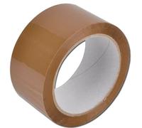 12 ROTOLI NASTRO ADESIVO PER IMBALLAGGIO PACCHI 50X66 SCOTCH MARRONE