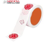 12 ROTOLI NASTRO ADESIVO SILENZIOSO SIGILLO DI GARANZIA 50X66 SCOTCH IMBALLAGGIO