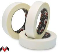 12 Rotoli Nastro Carta Gommata Carrozzeria Mascheratura fino 80° 25mm x 50metri