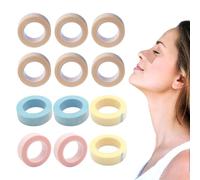 12 Rotoli Nastro in Micropore,Nastro Medico, Nastro Adesivo Chirurgico Microporoso, Traspirante e Flessibile Nastro Microporoso, Adatto per Applicazioni Cosmetiche e Mediche