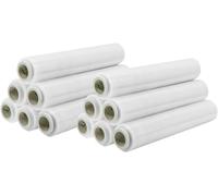 12 ROTOLI PELLICOLA TRASPARENTE FILM ESTENSIBILE 23 MICRON DA 2,2KG