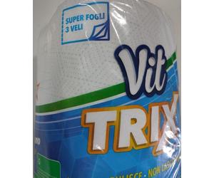 12 ROTOLONI ROTOLONE BOBINE 3 VELI ASCIUGATUTTO VIT TRIX RESISTEN PROFESSIONALE