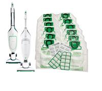 12 Sacchetti + 12 Profumi + 2 Filtri Vorwerk Folletto VK200 220S Compatibili