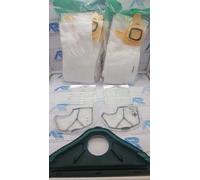 12 SACCHETTI + 12 PROFUMINI+ 2 FILTRI MOTORE+ SOTTOSPAZZOLA PER VK 140-150 ADATT