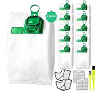 12 Sacchetti Compatibili con Folletto VK140 e VK150 | con 2 Filtro+1 Sottospazzo