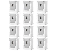 12 sacchetti di ricambio compatibili per iRobot i7 i7+ / i7 Plus E5 E6 E7 S9, accessori per aspirapolvere per Roomba i7, per aspirapolvere Clean Base Vacuum Bags Automatic Suction Station