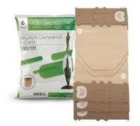 12 Sacchetti Folletto VK7/VK7S Senza Filo -COMPATIBILI- Microfibra a 5 Strati con Carboni Attivi - Filtro Antiodore ad Alta Efficienza - Ricambi per Folletto VK7 e VK7S (VK 130/131, 6 Sacchetti)