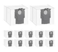 12 Sacchetti per Aspirapolvere 3L Compatibili con Roborock Q5+/Q5 Pro+/Q5 Max+/Q7+/Q7 Max/Q8 Max+/S8 Pro Ultra/S8+/S7 MaxV Ultra/Q10 S5+/T8/G10S Pro, Sacchi di Ricambio Alta Capacità