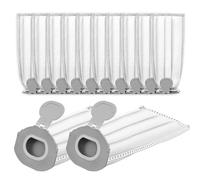 12 sacchetti per aspirapolvere compatibili con Vorwerk Folletto VK7 VK7S FP7 FP7S - FP7S - Sacchetti di ricambio per aspirapolvere Vorwerk